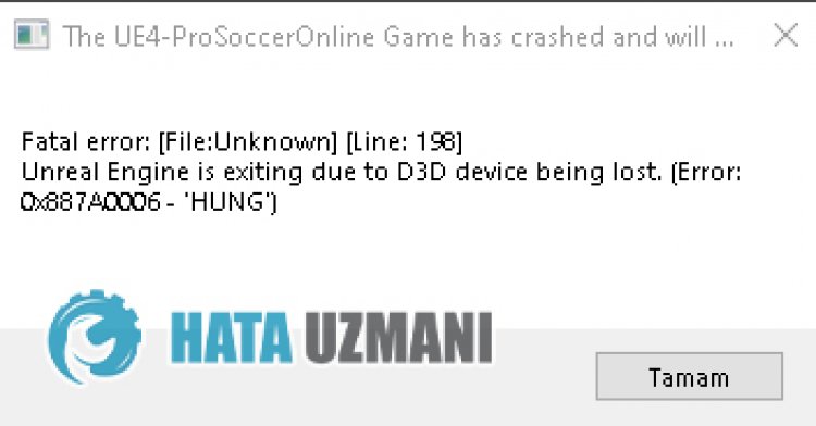 مشكلة خطأ فادح في Pro Soccer Online
